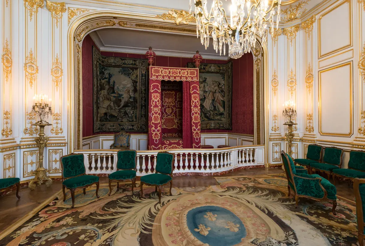 The King's Chamber interior at Chambord, a highlight of a Loire Valley castles tour