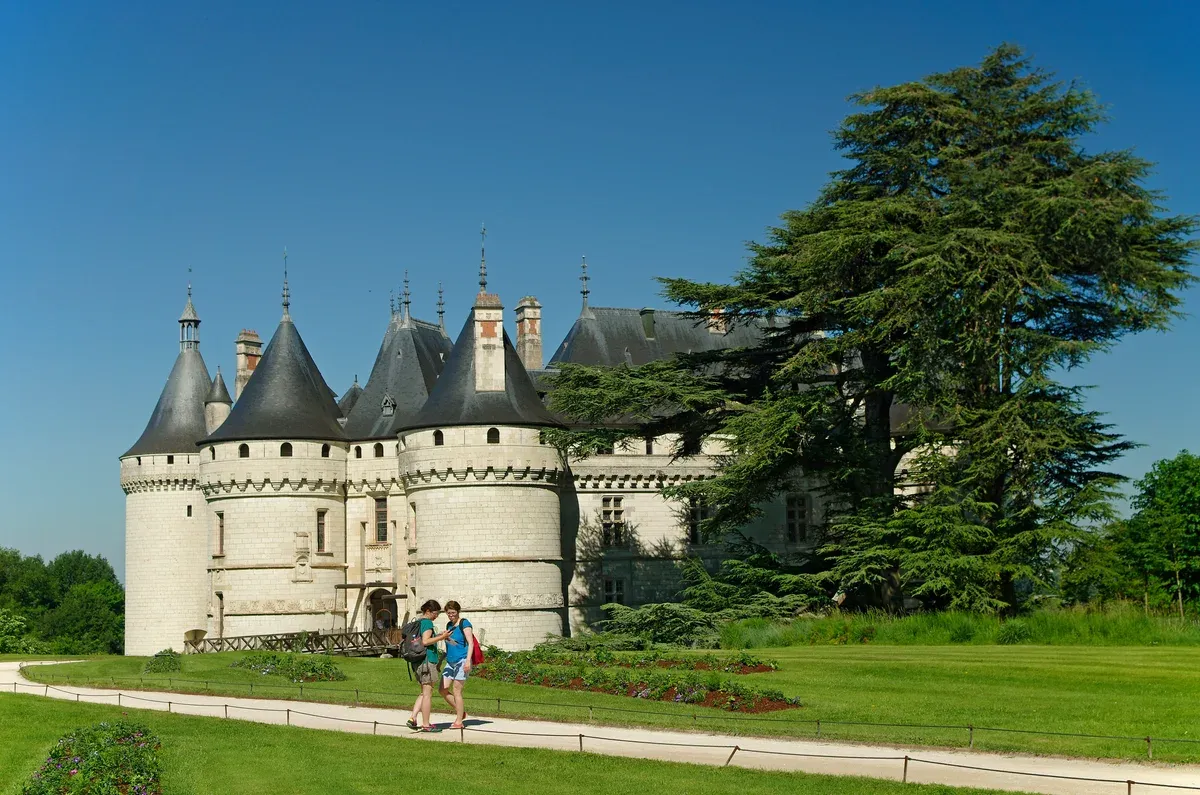 Château de Chaumont-sur-Loire towers on a Loire Valley castles tour